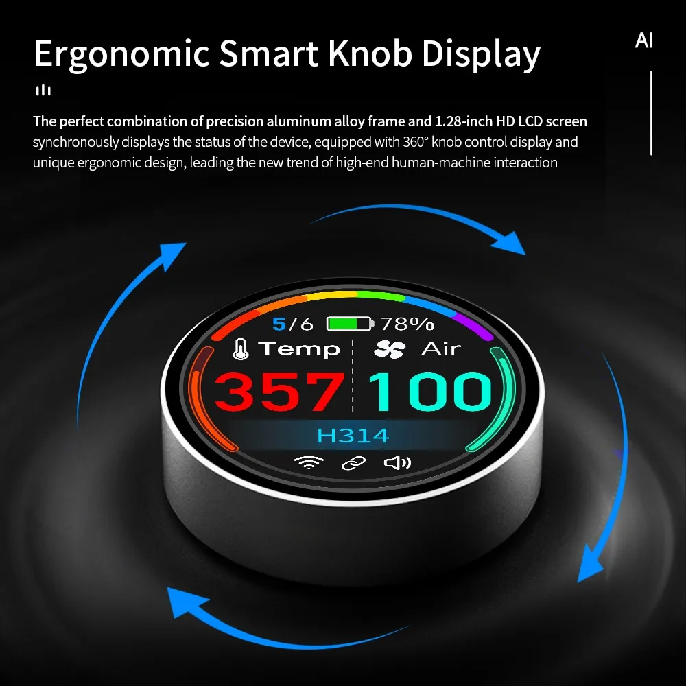 Iparts aixun BS08 AI hlas ovládání TYPE-C/2.4G Bluetooth navázání vhod pro aixun T320 P3208 H312 H314 T380 T420D hlas zadnice