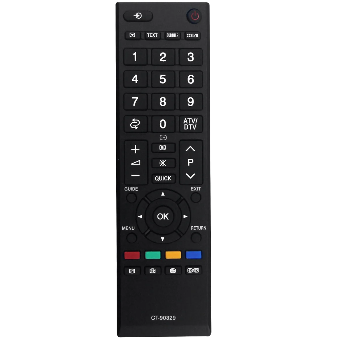 A57G-Replace CT-90329 Remote Control for Toshiba 42HL800AZ 42SL700A 50L2300A 40RV700A 42HL800A