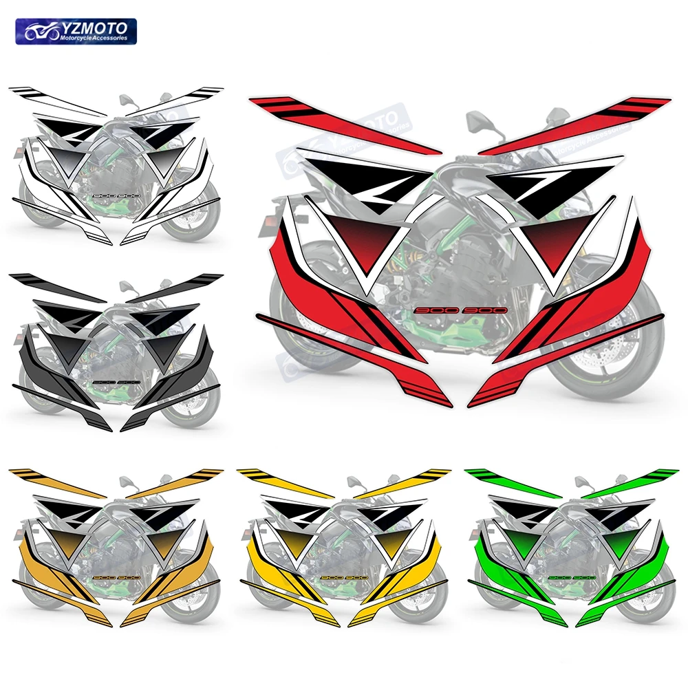 

For Z900 Z900SE Z900F 2022 2023 Motorcycle Accessories Full Car Racing Fairing Sticker Waterproof Bodywork Decal Stickers Kit