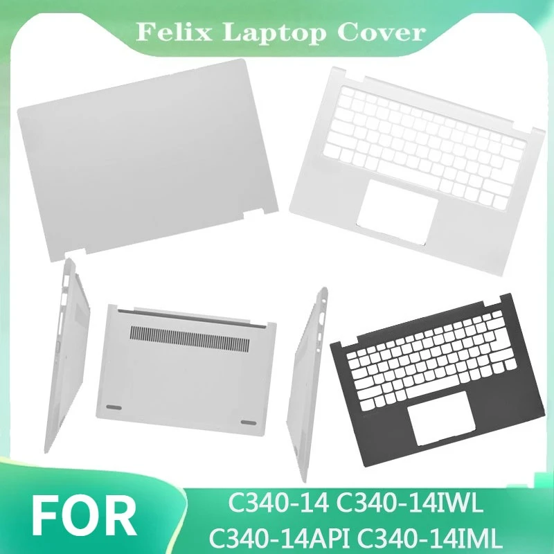 

New For C340-14 C340-14IWL C340-14API C340-14IML Laptop LCD Back Cover/Front Bezel/Palmrest/Bottom Case