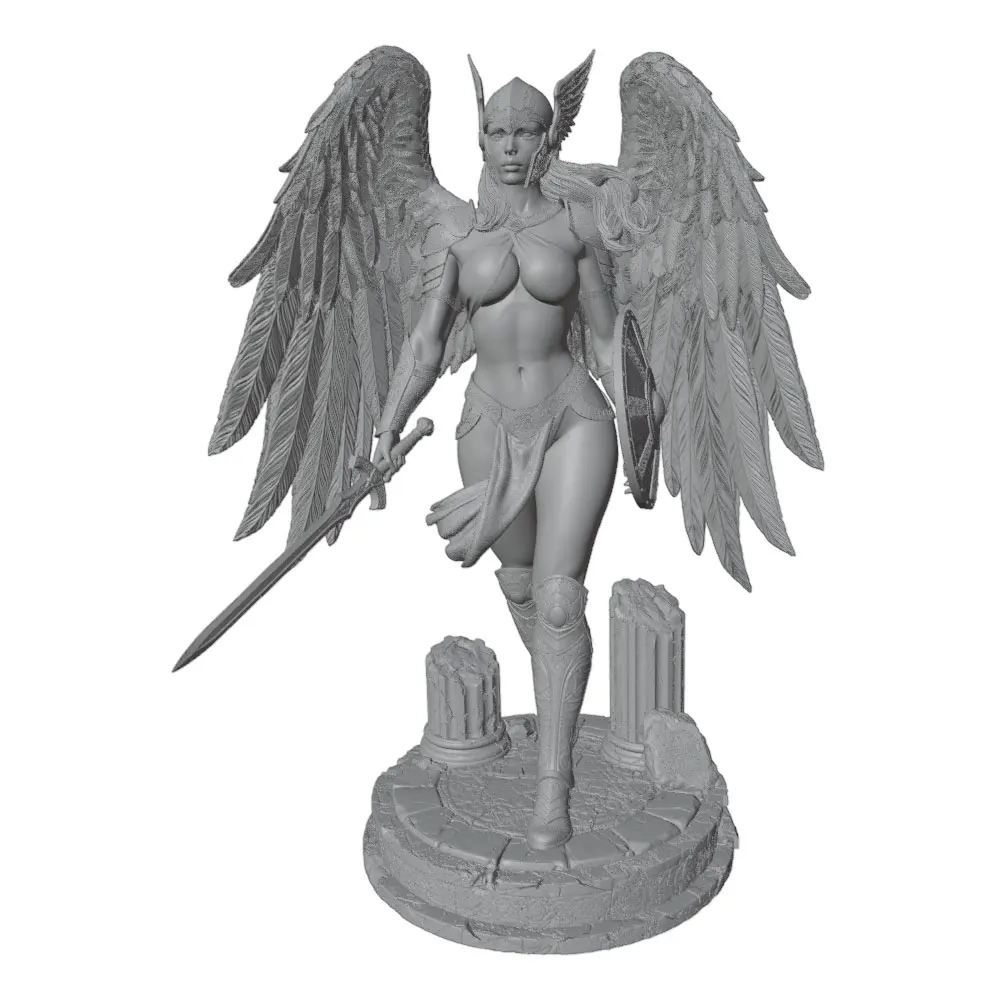 75mm-250mm NSFW Sexy Girl Resin Model Kits GK Miniature 3D Printed Gray Model Figurine DIY Doll Model Unassembled And Unpainted