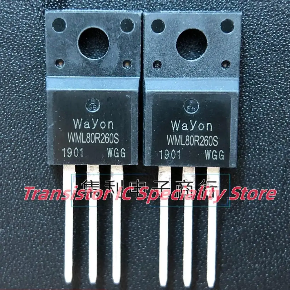 

10PCS/LOT WML80R260S 800V MOS TO-220F Imported Quick Delivery