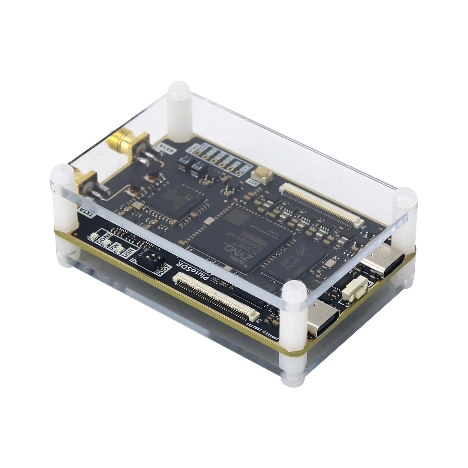 

Мини-радиоприемник SDR с программным управлением AD9363 ZYNQ7020 325 МГц - 3.8 ГГц, плата разработки SDR с расширением PS/PL для PlutoSDRMini