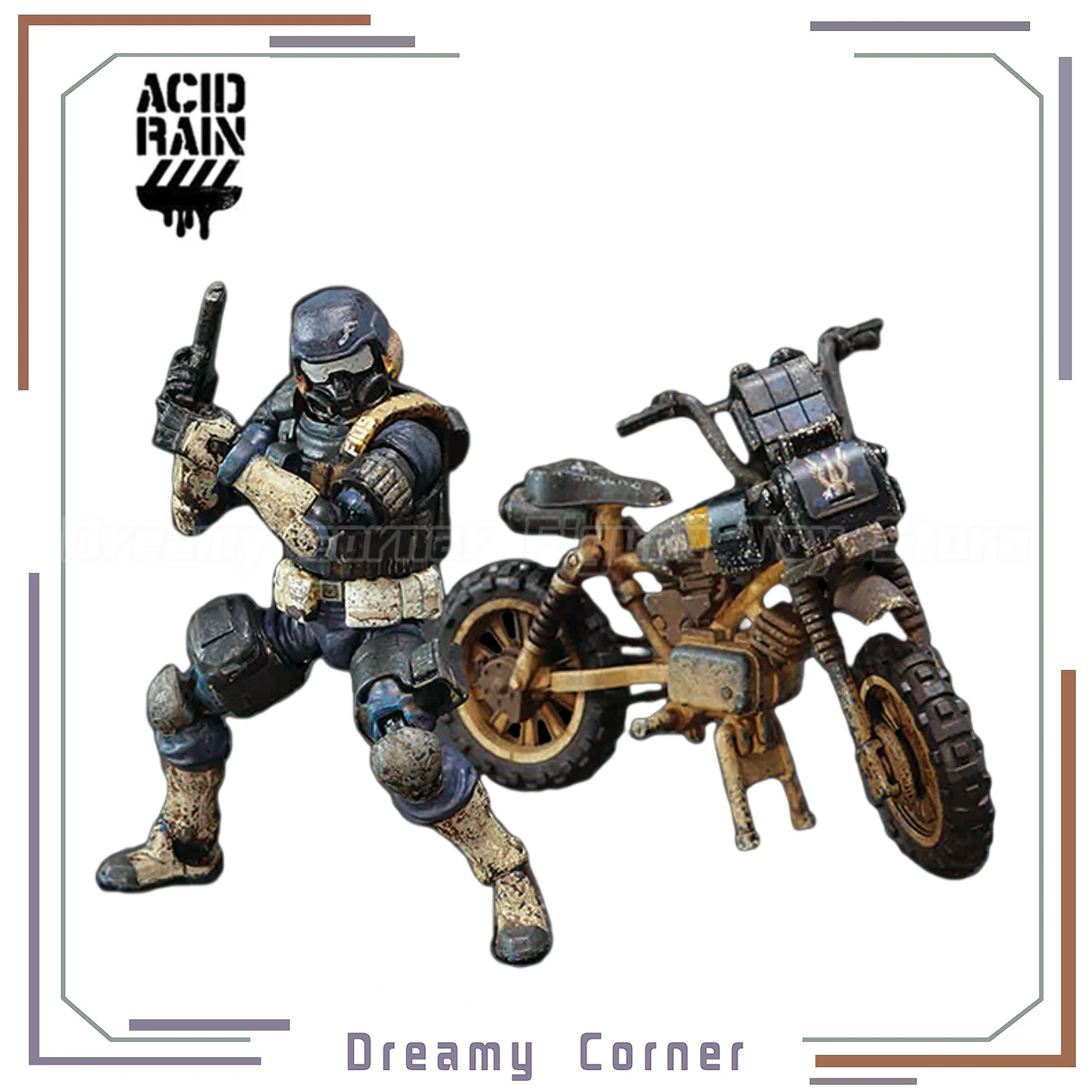 

【In Stock】Original Acid Rain War FAV-A03 FIELD WILDEBEEST WB3f 1/18 Action Figure Toy Model Gift