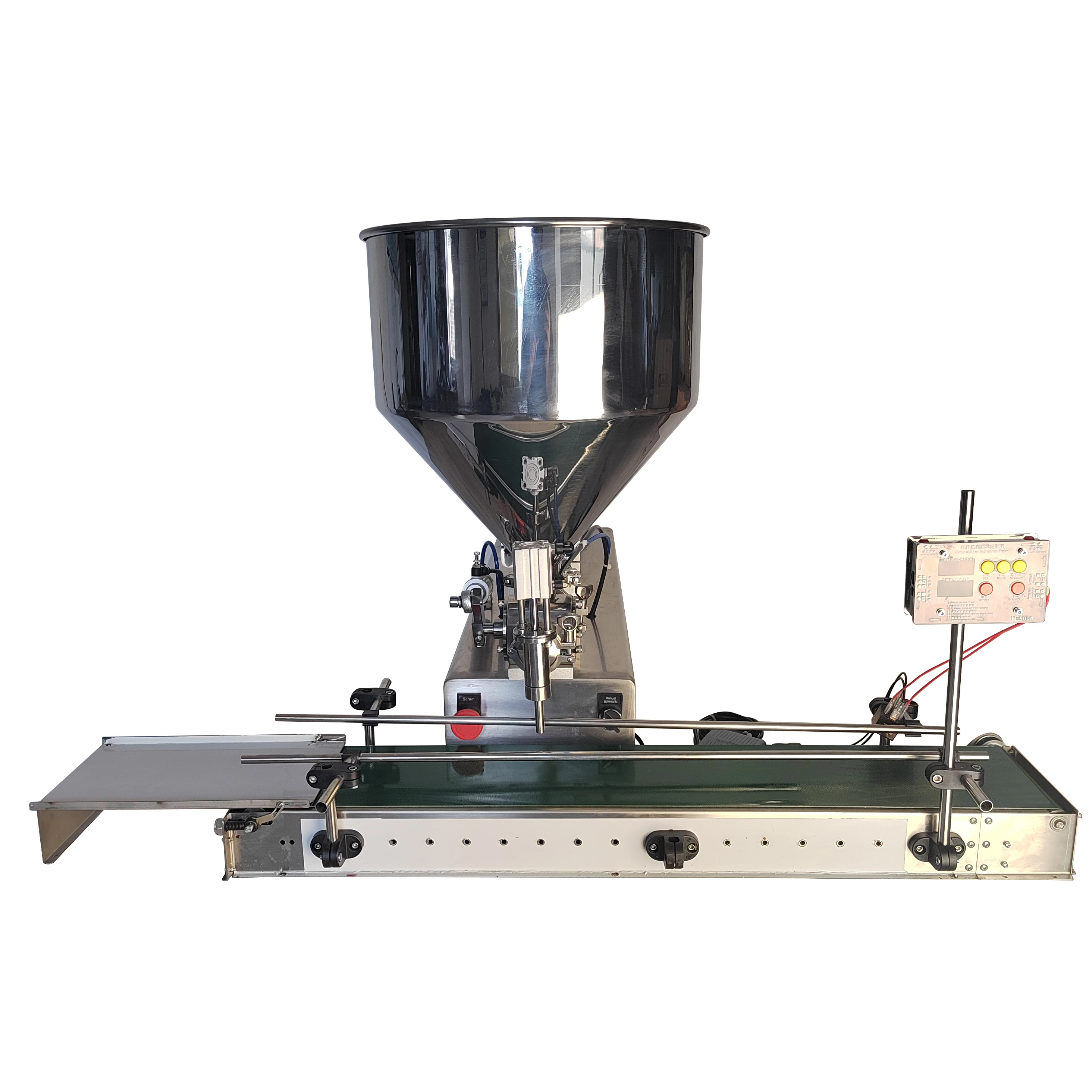 

Single Head Peristaltic Diaphragm Pump Water Drinks Wine Liquid Essential Oil Juice Perfume Bottle Filling Machine With Conveyor