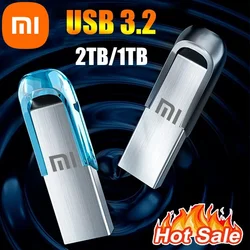 Xiaomi USB 3.2 pendrive 2TB Pen Drive 1TB 512GB szybki Pen Drive metalowy wodoodporny dysk Flash Adapter TYPE-C dysku USB