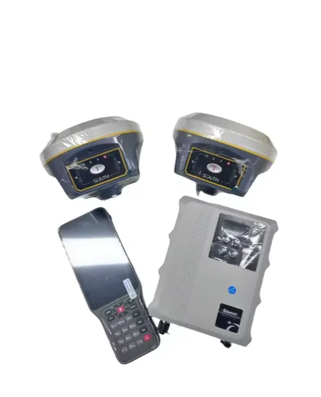 South Galaxy G9 GPS Receiver and IMU-1598 Channels 3w Internal Radio Base and Rover for Land Surveying Measuring Instrument RTK