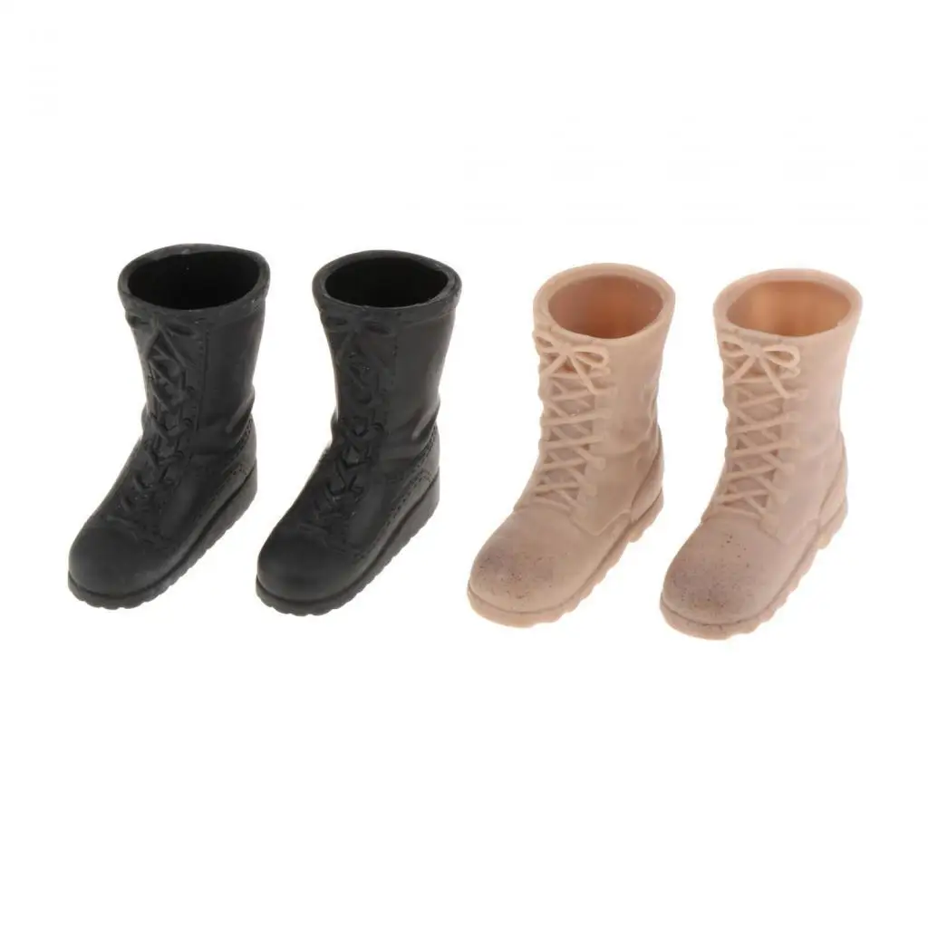 1/6 Scale Figure Boots, Miniature Shoes, Trendy Boots Model, Dress up Accessory for 12 inch Female Figures