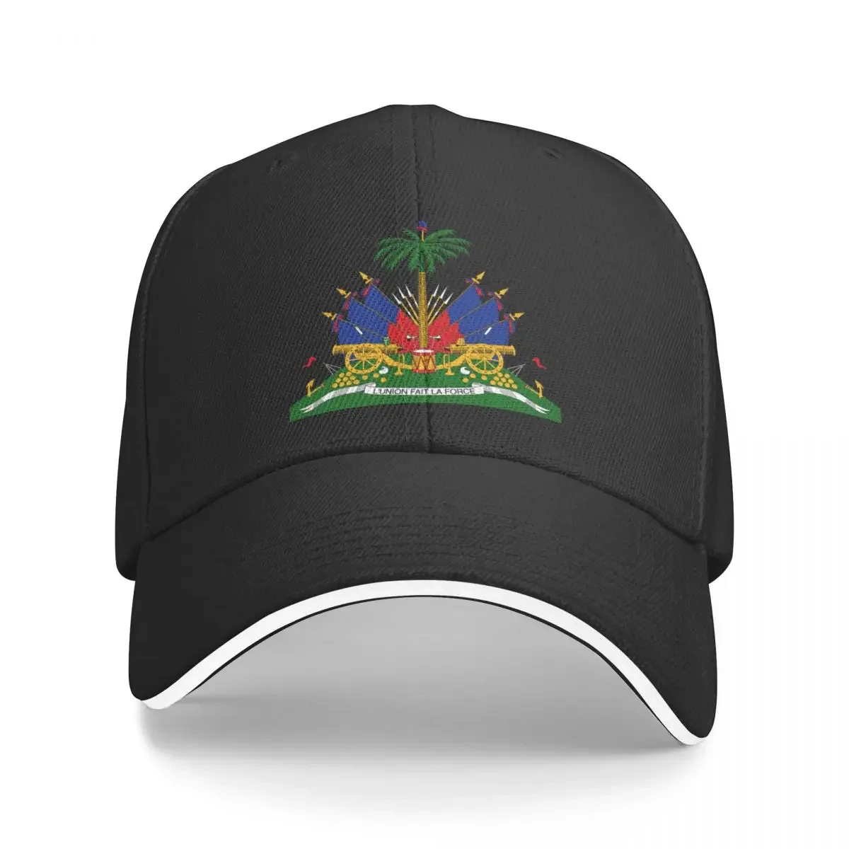 

Coat of arms of Haiti Baseball Cap Brand Man cap Icon tea Hat Women's Beach Outlet Men's