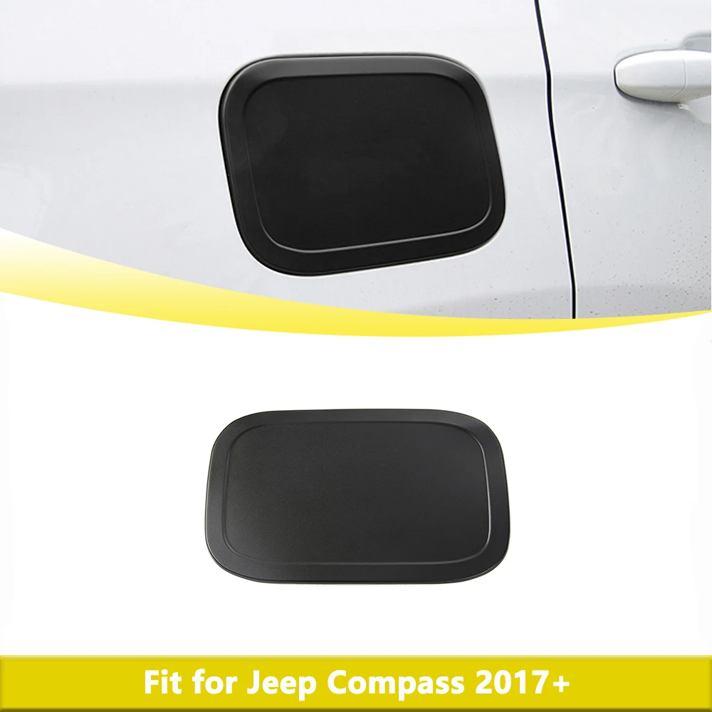 

Aluminium Fuel Tank Cover Trim for Jeep Compass 2017-2024 Gas Tank Cap Sticker Modified Part Decoration Car Exterior Accessories