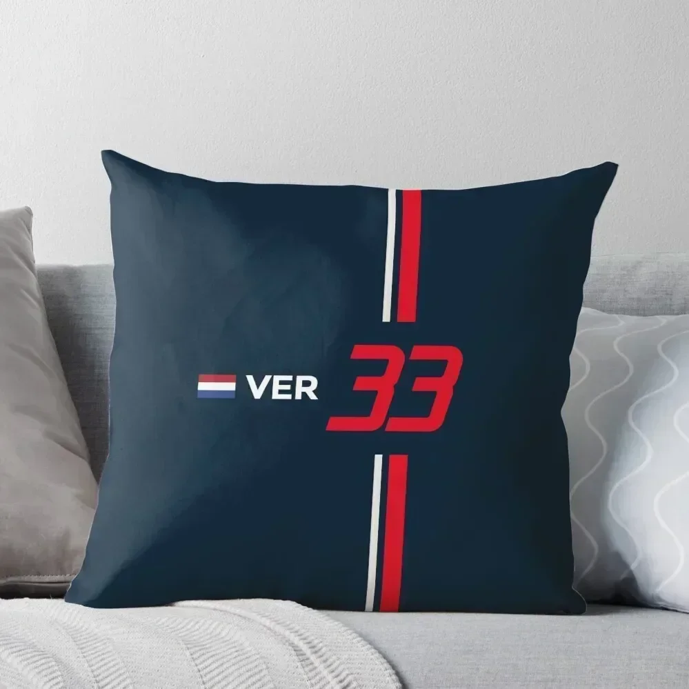 

F1 2021 - #33 Verstappen Throw Pillow covers for pillows sleeping pillows Room decorating items pillow