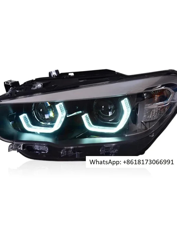 

Specially designed for imported 15-18 model year 1 series imported 2 near 4 distance LED lens headlight assembly (1 pair)