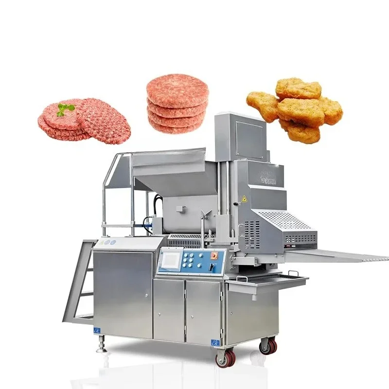 High Quality Automatic Chicken Nugget Maker Burger Pie Forming Machine Burger Pie Forming Machine