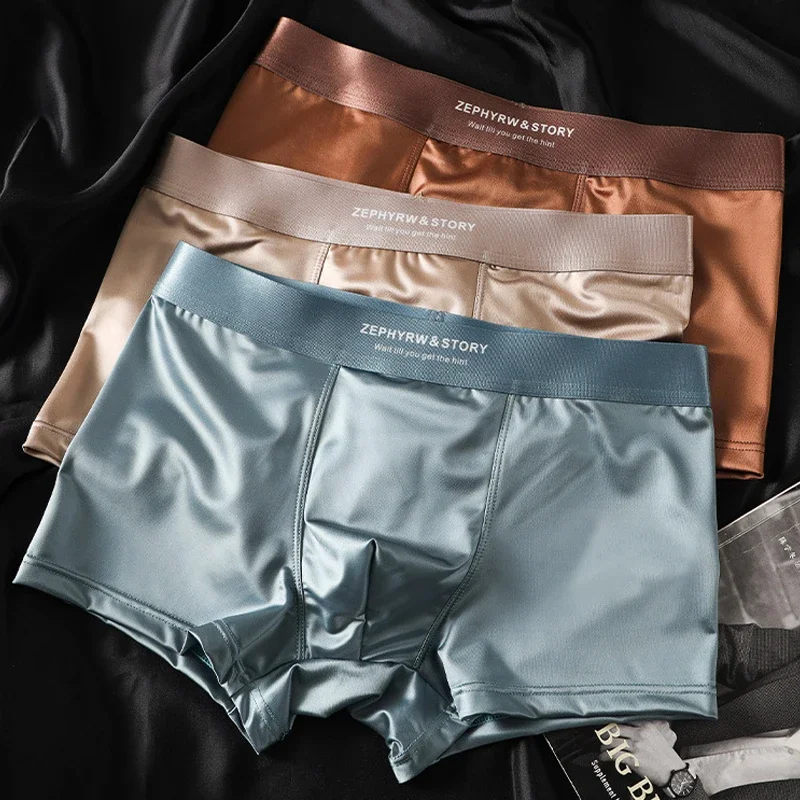 

Men's Boxer Briefs Soft Cotton Underwear Breathable Men Boxers Shorts 3-Pack Sizes L-3XL Comfort Fit Elastic Waistband