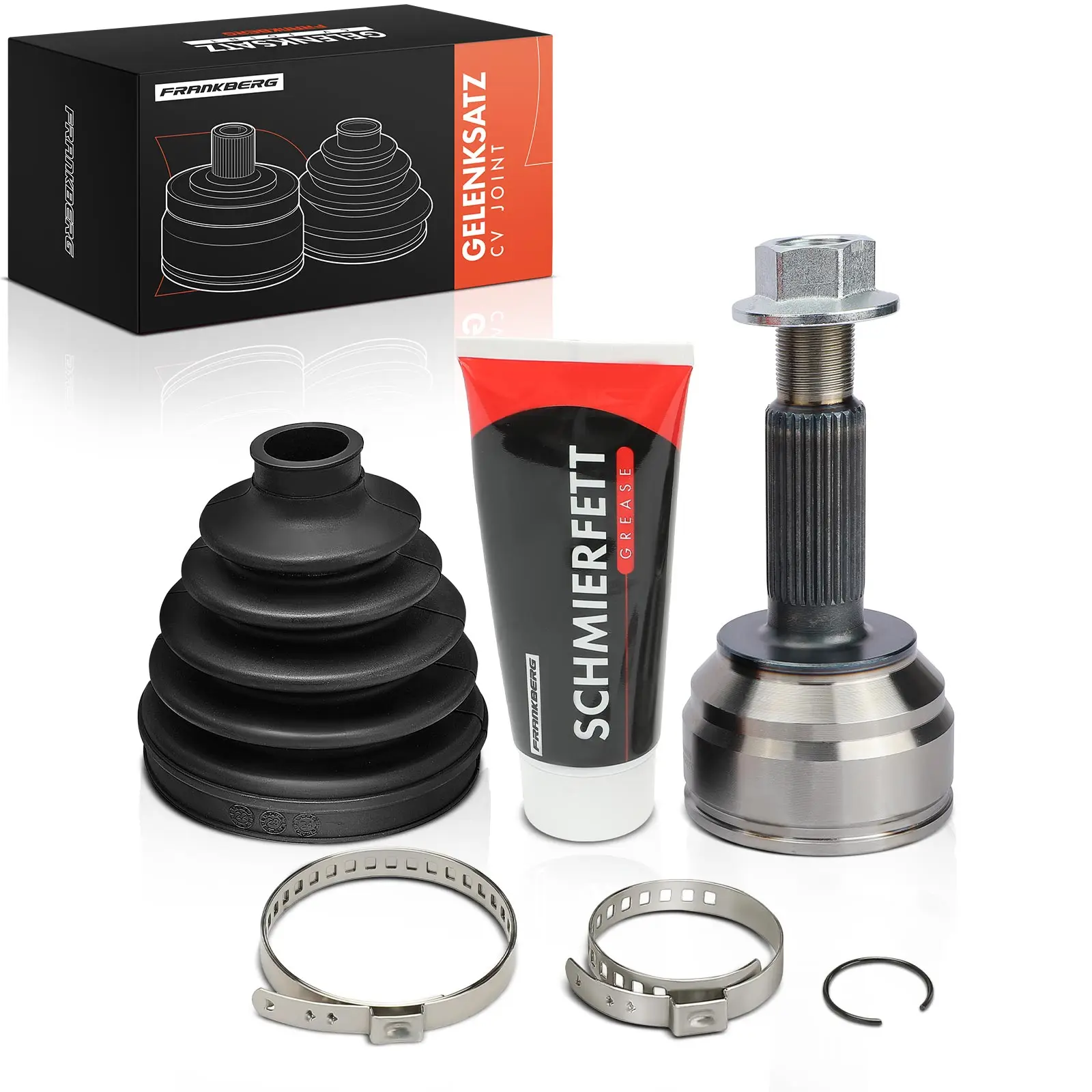 Frankberg 1x Antriebswelle Gelenksatz Vorderachse für Tesla Model S 5YJS 60D 70D 75D 85D 801487 12-200002 103061500A