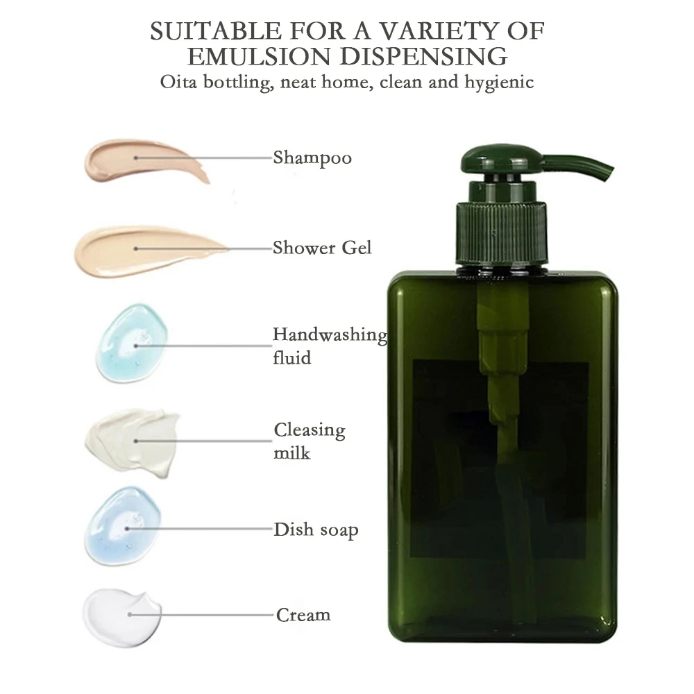 Soap Dispenser Bottle Foaming Body Wash Lotion Shampoo Bottle Refillable Pump Bottle Bottle Foam Container for Bathroom 650ml