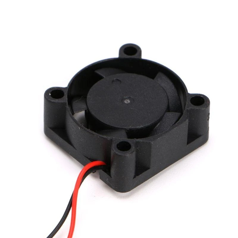 Cooling Fan 25x25x10mm 12V 2-Pin Cooler Brushless Mini Cooling Fan 2510