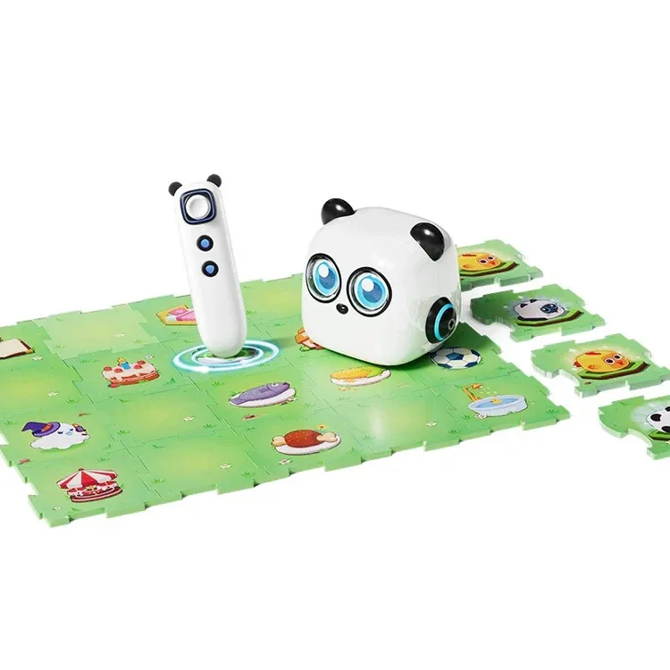 Smart Panda Robot for Preschoolers to Learn Coding, Music, Math, and Language.