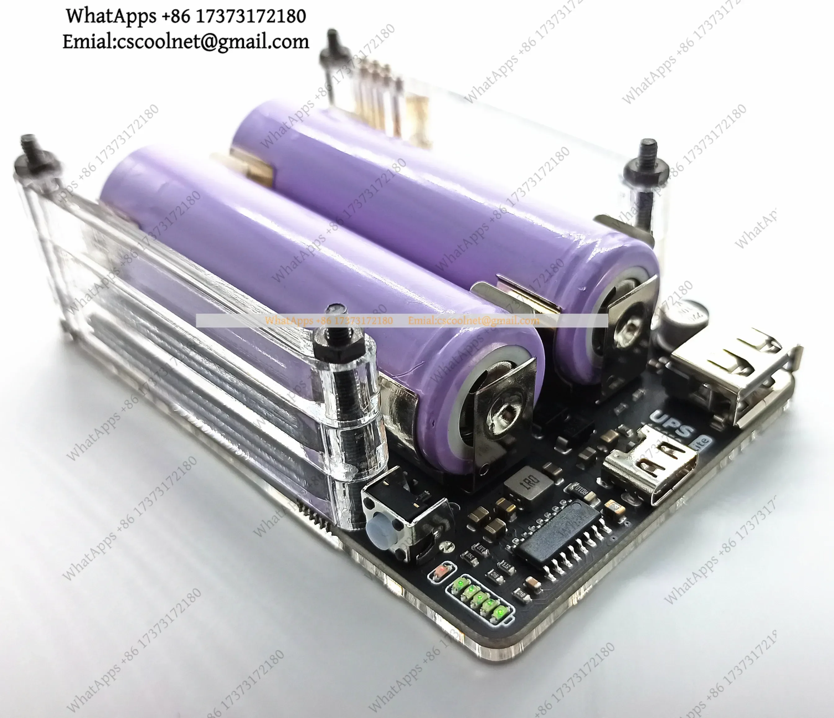 k06 UPS 18650 Lite Power HAT Board With Battery Detection For Raspberry Pi 4B 3B+ 3B