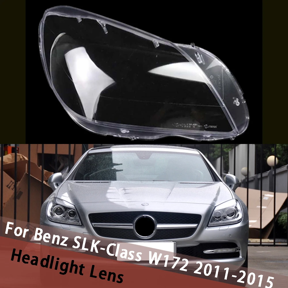 

For Mercedes-Benz SLK-Class W172 2011-2015 Headlight Lens Cover Transparent Lampshade Headlamp Shell Plexiglass Auto Replace