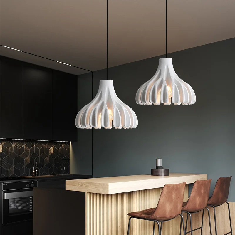 

Nordic Minimalist Macaron Pendant Light Colorful Resin Hanging Lamp Home Decor Dining Room Bedroom Staircase Ceiling Chandelier