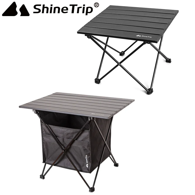 

Portable Camping Folding Table Ultralight Aluminum Folding Table Top with Carry Bag Ideal for Outdoor Picnic BBQ Beach Hiking