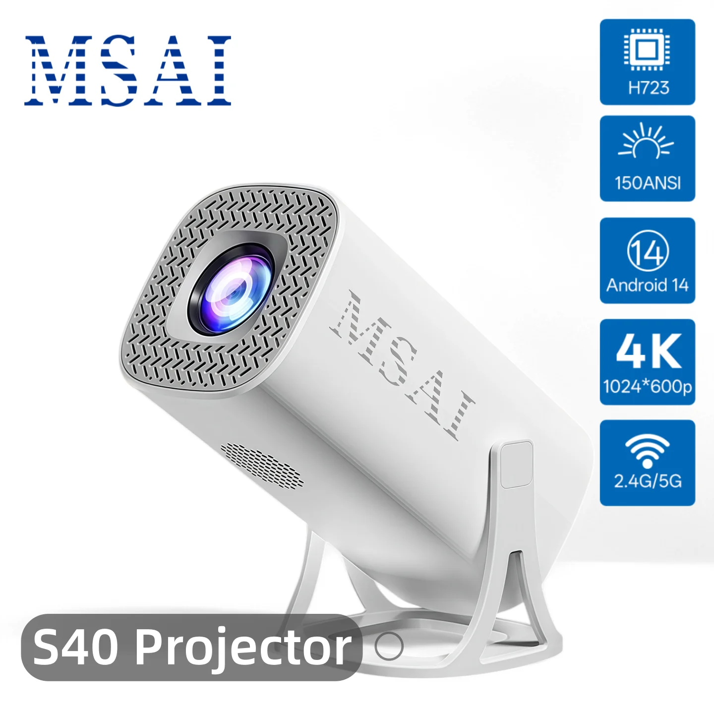 msai-s40-portable-hd-projector-android-14-150-ansi-wireless-casting-4-point-keystone-multi-language-home-outdoor