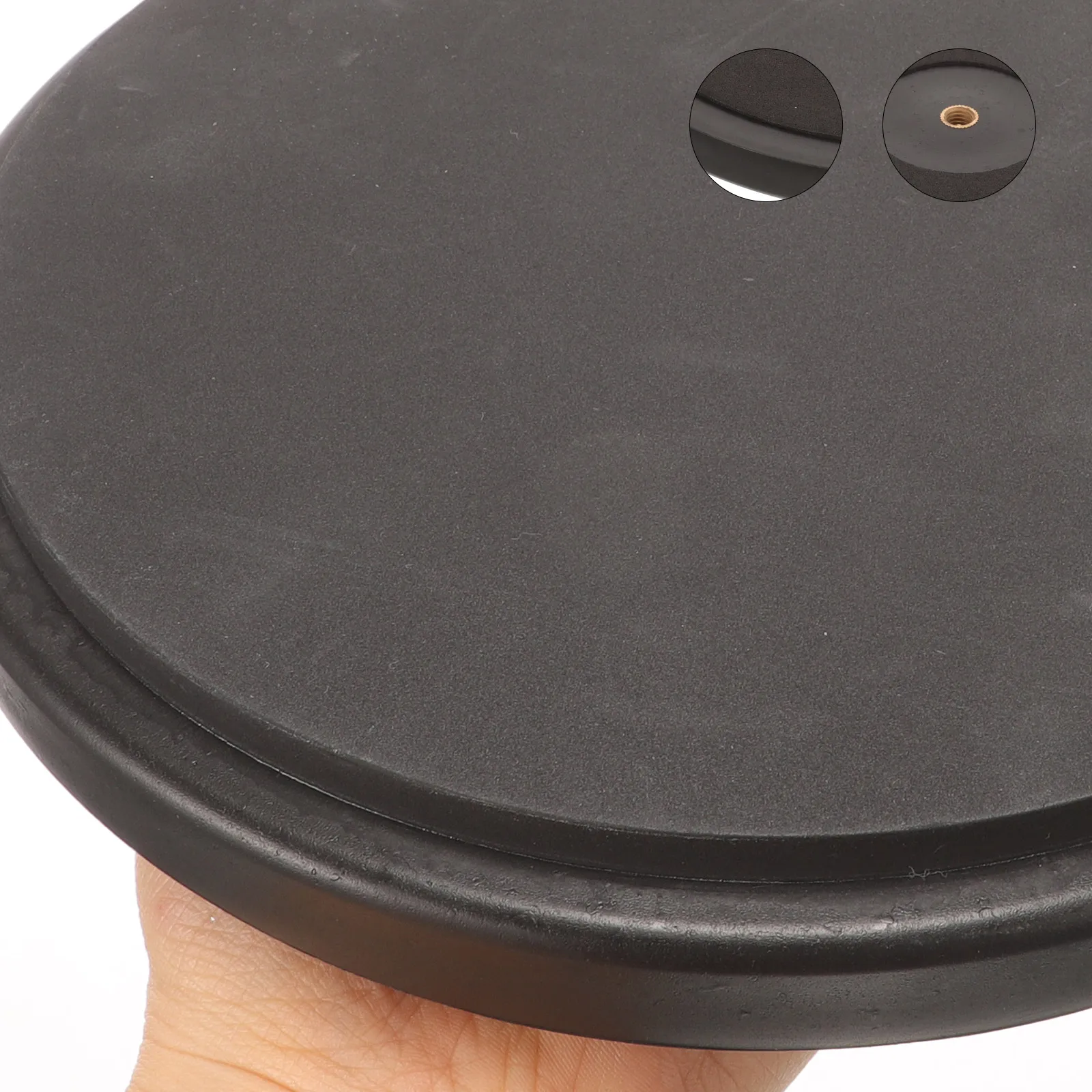 

Silent Drum Pad Practice Kit Dampener Noise Reduction Pads Mute Bass Device Mats for Practicing