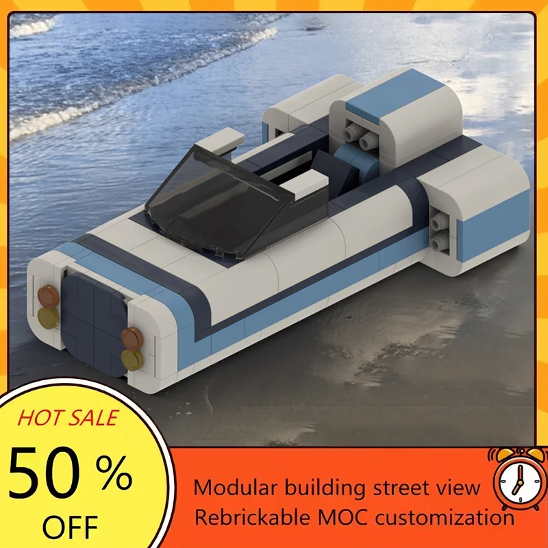 

229PCS Popular Space War Movie Model MOC Building Bricks Landspeeder Modular Technology Gifts Holiday Assemble Children Toy Suit