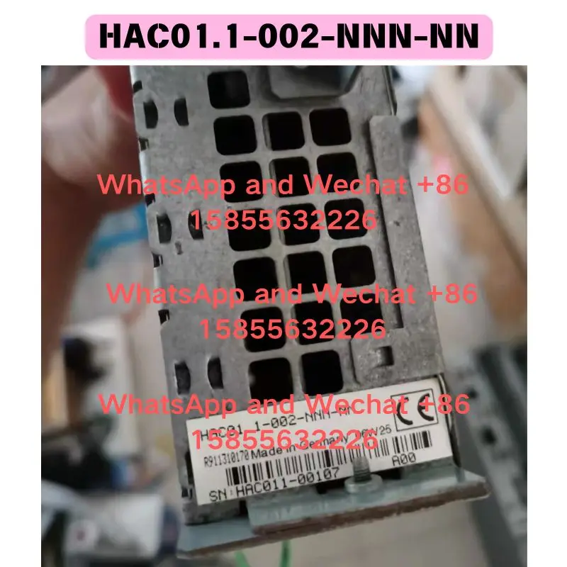 Used OEM disassembled parts HAC01.1-002-NNN-NN Driver Functional test OK Fast Shipping