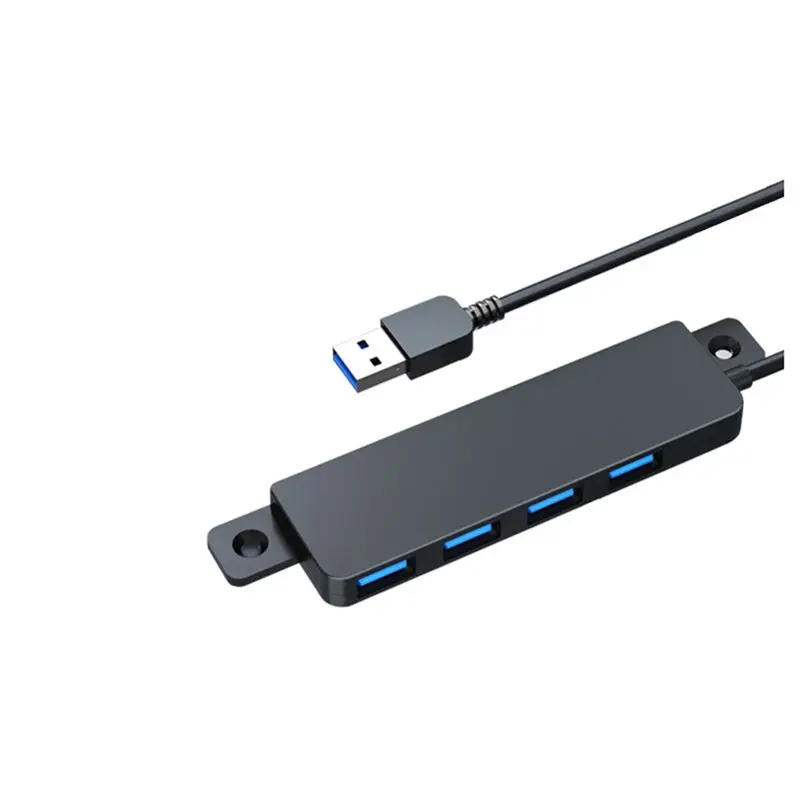 

Стабильный USB-хаб с 4 портами USB 3.0 и функцией зарядки для смартфонов, компьютеров и ПК, 30 см