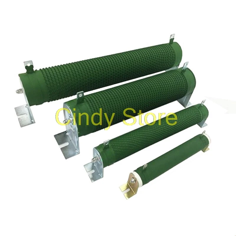 

Power Coated corrugated Wire-wound Resistor 5% Fixed Type Tubular Shaped Pipple Winding Resistor 1200W 60R