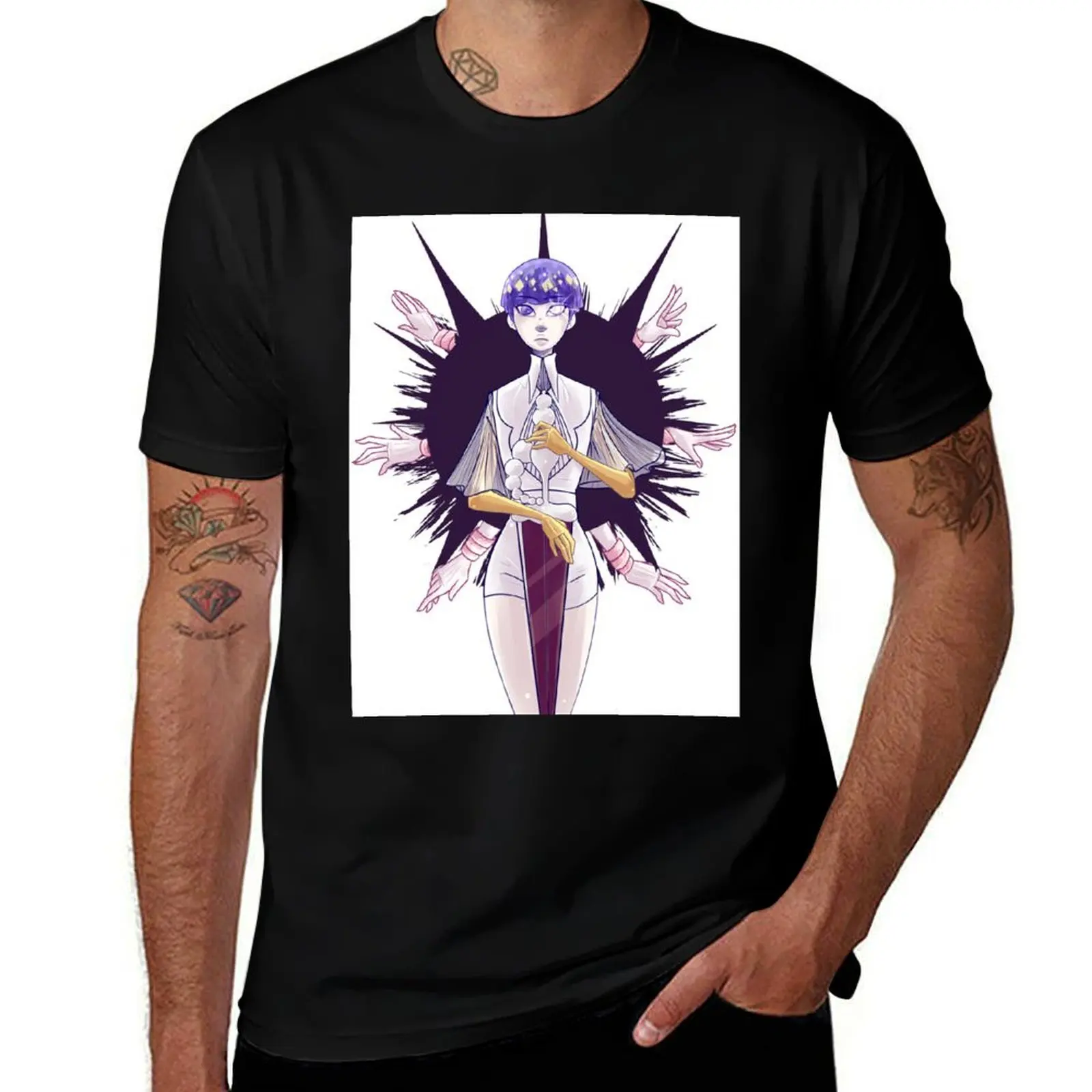 

Houseki No Kuni - Moon Phos v2 T-Shirt t shirt man casual t shirts for man graphic funny T-Shirt