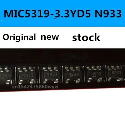 Original 10 PCS/MIC5319-3.3YD5 N933 3.3 V SOT23-5
