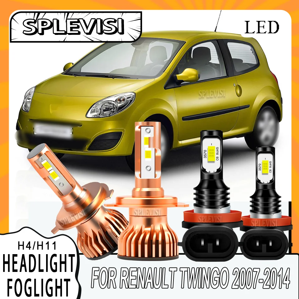 

Long Service Life Clearer More Durable H4 H11 LED HEADLIGHT FOGLIGHT FOR Renault Twingo 2007 2008 2009 2010 2011 2012 2013 2014
