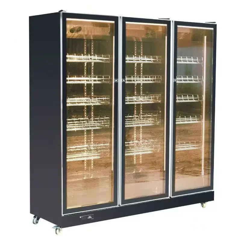 Supermarket Beer And Beverage Display Cabinet