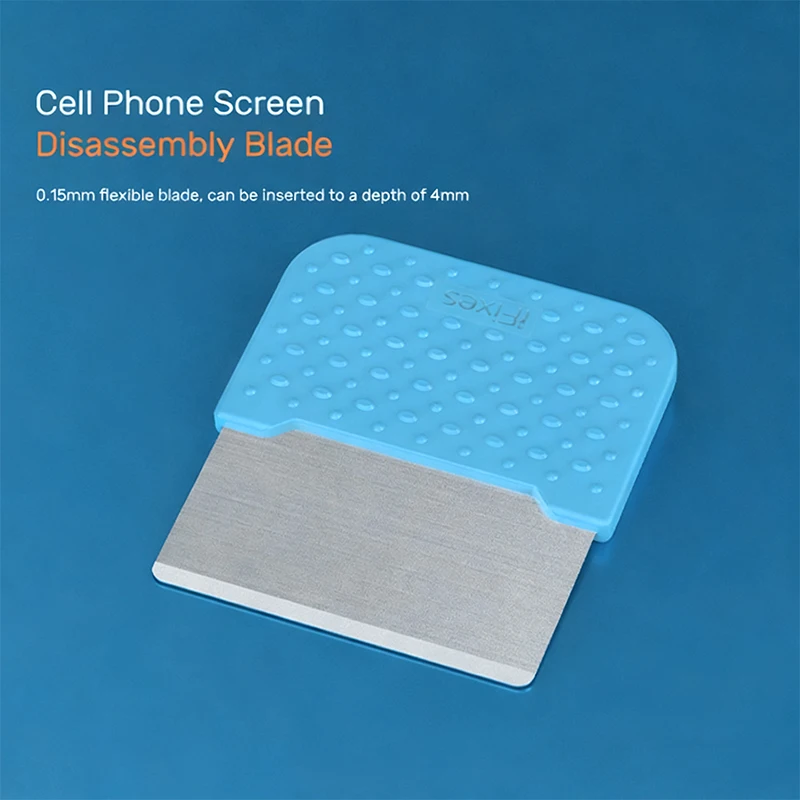 iFixes iD03 أداة فتح شاشة الهاتف متعددة الأغراض 0.15 مللي متر شفرة مرنة للهاتف المحمول/الكمبيوتر اللوحي إطار شاشة LCD تفكيك