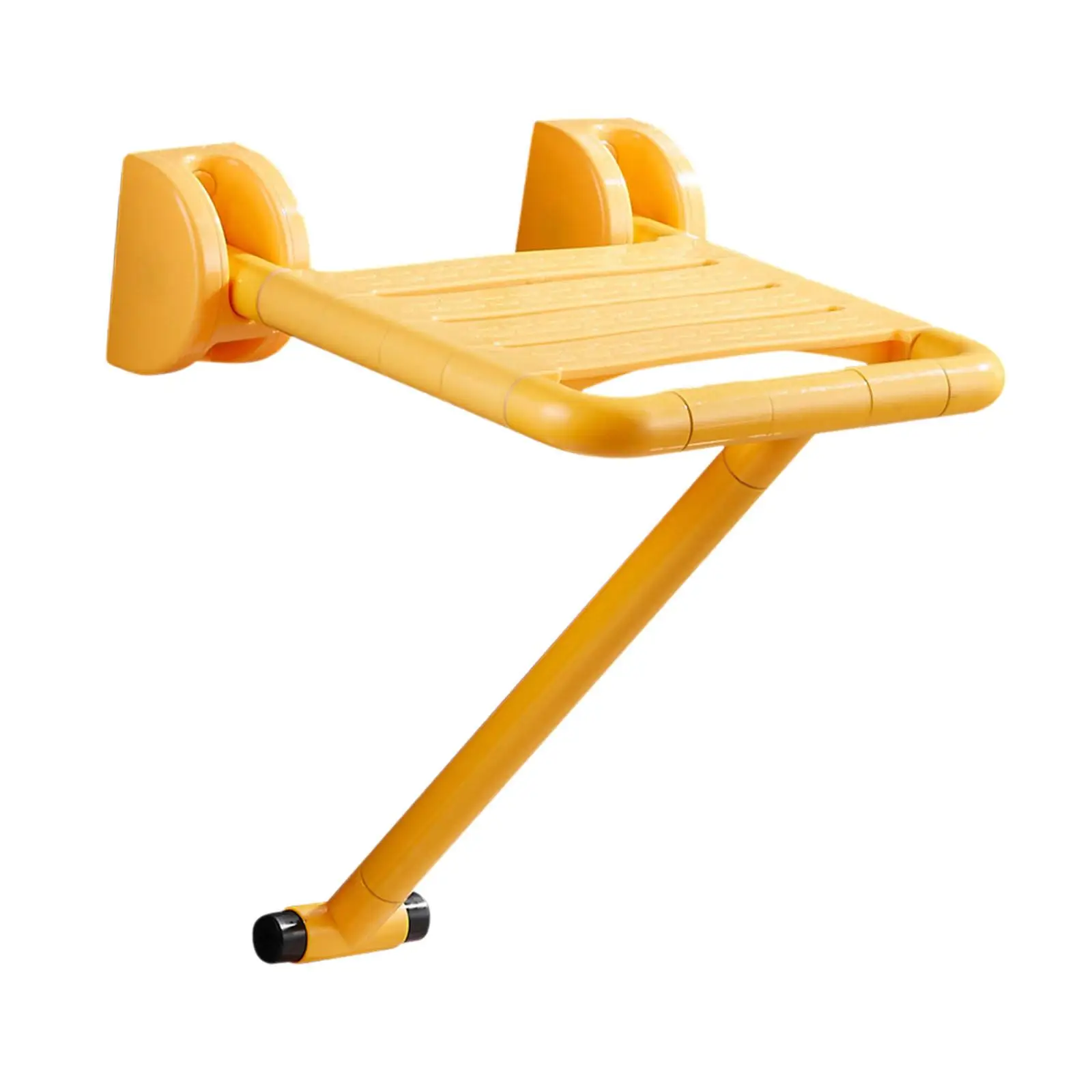Space Saving Folding Shower Bench Reinforced Bath Stool with Anti Slip Seat for Seniors Elderly Bathroom Safety Chair