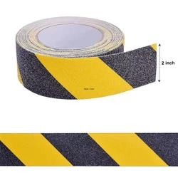 5cm*5m Anti-slip Tape Outdoor Sticker Elderly Yellow-Black Non Slip Strong Strip Adhesive Safety Film For Stair Floor Tread Step