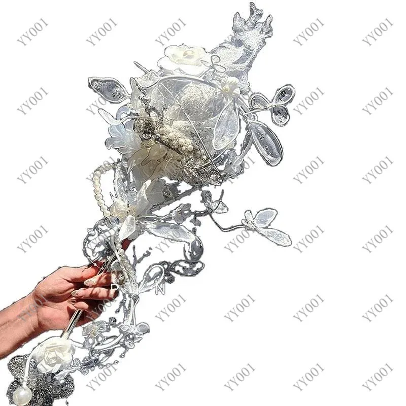 Western Style Scepter Bouquet for Wedding Bride Festival Gift for Girlfriend