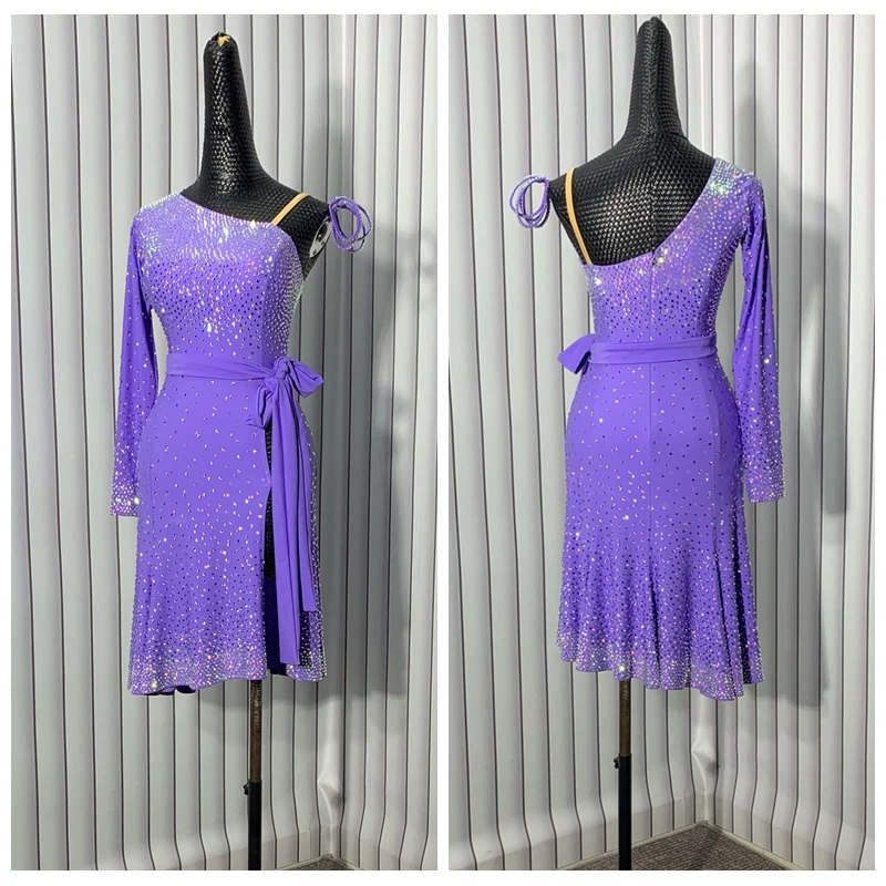 New style competition latin dance dress costume latin dancewear ladies dresses costume sexy latin wear for women