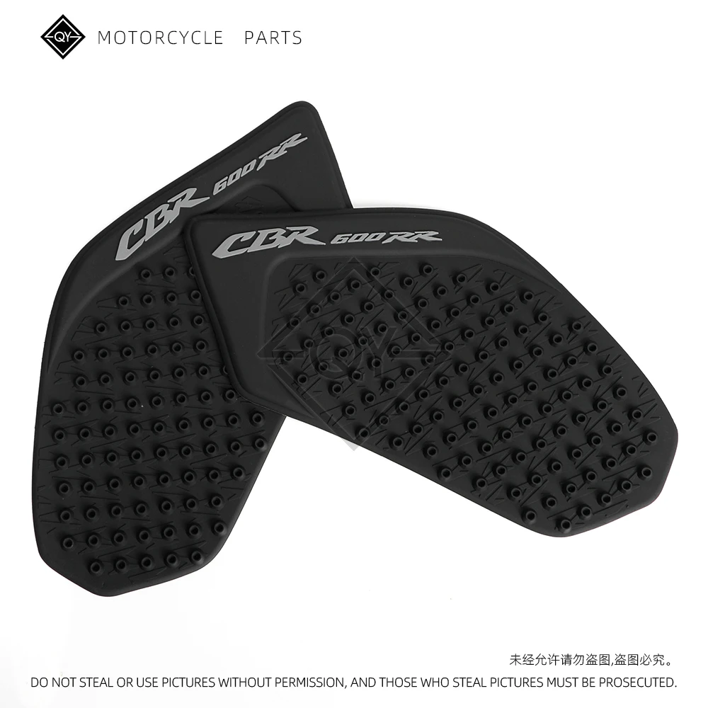 Motorcycle Anti slip sticker Tank Traction Pad Side Knee Grip Protector For HONDA CBR 600 RR 2003 2004 2005 2006 CBR600RR F5