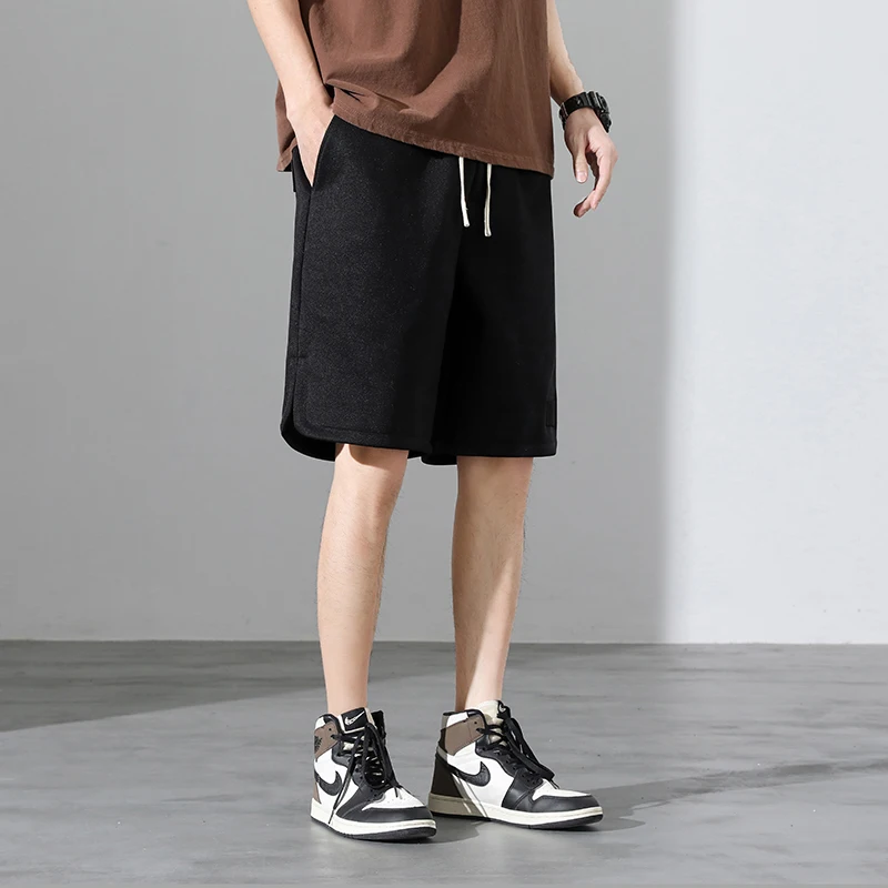 Summer Breathable Men Shorts Gym Bodybuilding Casual Loose Shorts Male Joggers Outdoor Fitness Beach Short Pants Sweatpants 8XL