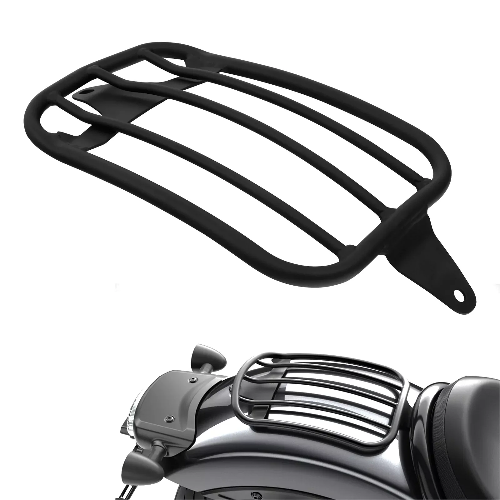 

Motorcycle Solo Rear Fender Luggage Rack For Honda Rebel 1100 CMX1100 2021-2024 Rear Carrier