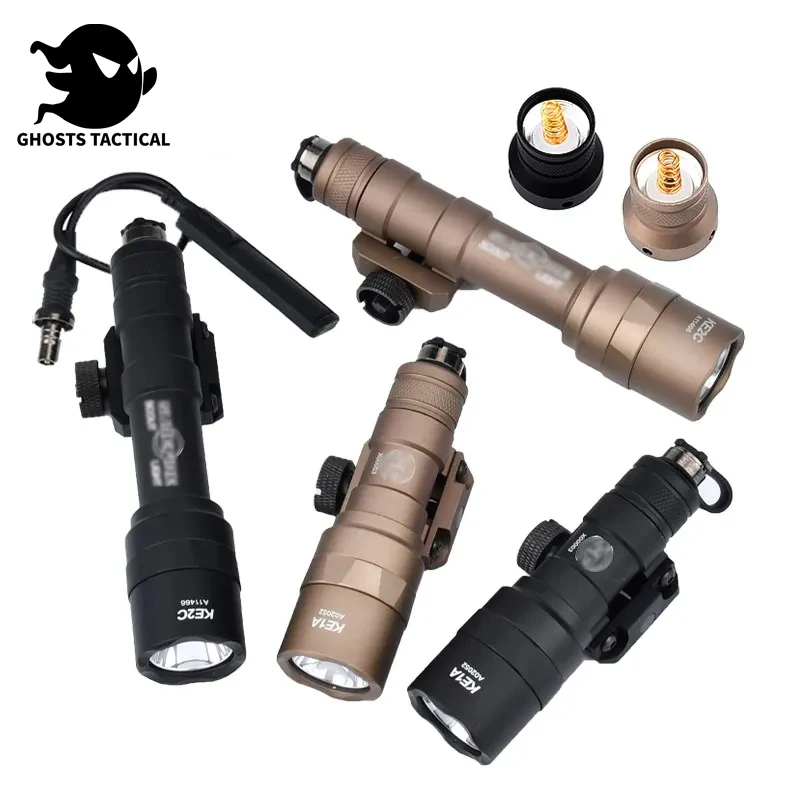 

WADSN Airsoft Surefir M300C Mini Scout Light M300 M600 M600U Weapon Light Rifle AR15 HK416 M4 Hunting LED Flashlight Lanterna