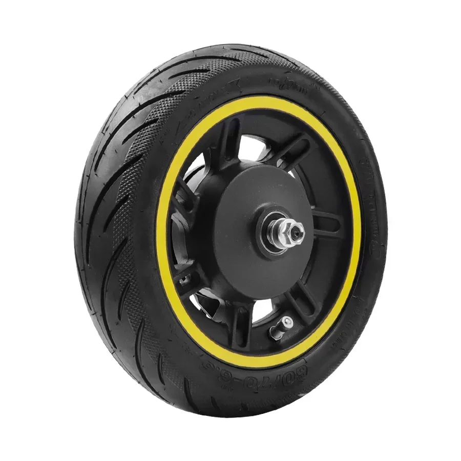 10 Inch 60/70-6.5 Rubber Solid Tire for Ninebot MAX G30 Electric Scooter Accessories Tubeless Tyres Front Rear Wheel Spare Parts