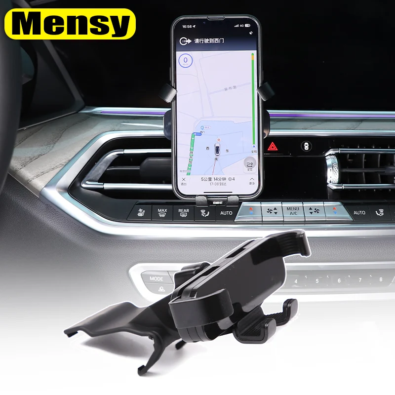 

Для BMW G05 G06 G07 X5 X6 X7 2019-2026: Магнитный держатель для телефона с гравитационным креплением, кронштейн, подставка для GPS, аксессуары