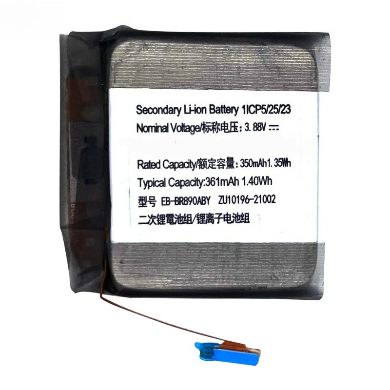

New EB-BR890ABY/EB-BR880ABY 240mAh/350mAh Watch Battery for Watch 40mm/42mm R860 R865U R860 / 4 44mm/46mm R870 SM-R875U