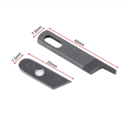 High Quality Singer 14U Lower Knife Overlock Machine Upper Lower Knives Blades #412585 550449 Sewing Machine Accessories Parts