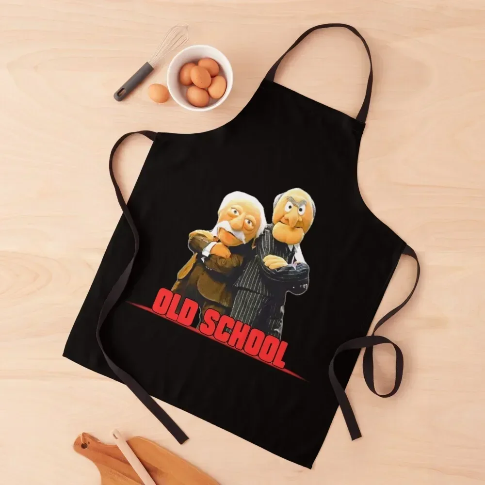 

statler and waldorf Apron Utensils For Kitchen Waiter Uniforms Apron